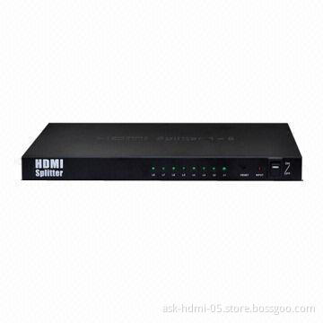 4Kx2K HDMI Splitter, 1x8 with Full 3D